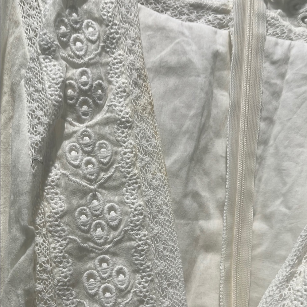 Reformation Ivory Lace Dress - Picture 4 of 7